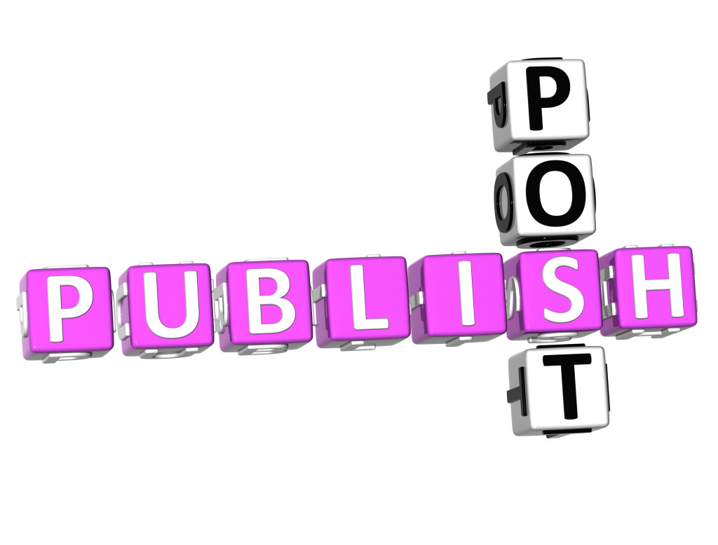 publish a blog post